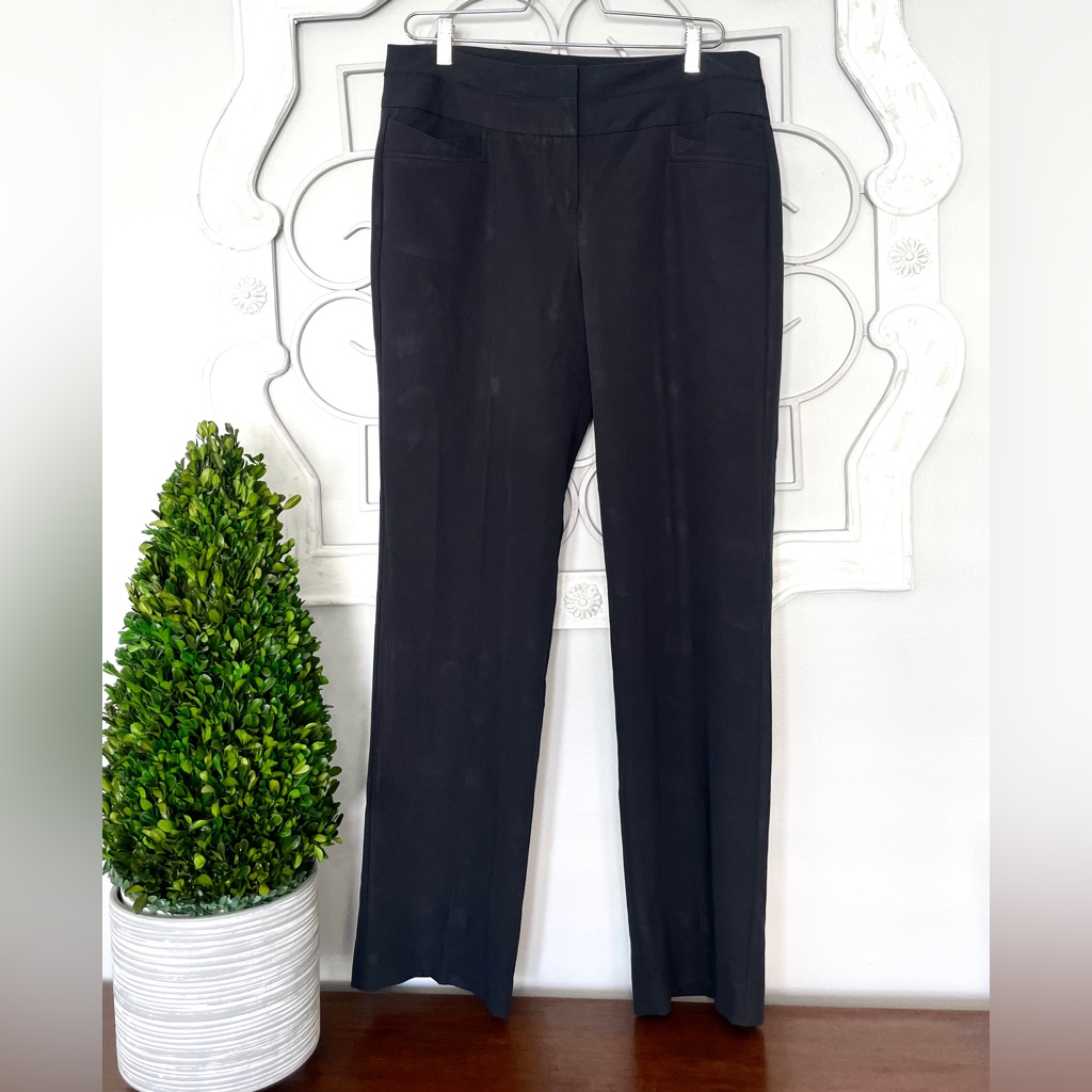 Sharagano Women’s Black Slacks Size 10